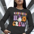 Kindergarten Boo Crew Spooky Kindergarten Halloween Teacher Women Long Sleeve T-Shirt, funny gift
