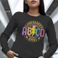 Kindergarten Rocks ABCD Back To School Rock Teacher Women Long Sleeve T-Shirt, funny gift Kindergarten Rocks ABCD Back To School Rock Teacher Women Long Sleeve T-Shirt, funny gift
