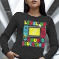 Level Up Your Education Gaming Inspired Teacher Gamers Women Long Sleeve T-Shirt, funny gift