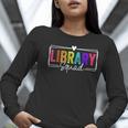 Library Squad Team Librarian Teacher Book Lover Women Long Sleeve T-Shirt, funny gift Library Squad Team Librarian Teacher Book Lover Women Long Sleeve T-Shirt, funny gift