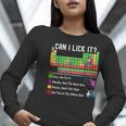 Can I Lick It Periodic Table Chart Science Teacher Cool Meme Women Long Sleeve T-Shirt, Science Teacher Shirts, funny gift Can I Lick It Periodic Table Chart Science Teacher Cool Meme Women Long Sleeve T-Shirt, Science Teacher Shirts, funny gift