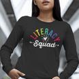 Literacy Squad Reading Teacher Interventionist Specialist Women Long Sleeve T-Shirt, funny gift Literacy Squad Reading Teacher Interventionist Specialist Women Long Sleeve T-Shirt, funny gift