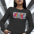 Maestra Teacher Spanish Back To School First Day Of School Women Long Sleeve T-Shirt, funny gift