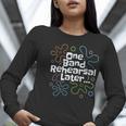 Marching Band Director Music Teacher Women Long Sleeve T-Shirt, funny gift