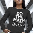 Do The Math Equation Thanksgiving Teacher 67 Six Seven 6 7 Women Long Sleeve T-Shirt, funny gift Do The Math Equation Thanksgiving Teacher 67 Six Seven 6 7 Women Long Sleeve T-Shirt, funny gift