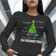 Math Geometry Christmas Tree Geometree Teacher Women Long Sleeve T-Shirt, funny gift Math Geometry Christmas Tree Geometree Teacher Women Long Sleeve T-Shirt, funny gift