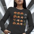 Math Number Thanksgiving Count Answer Pie Turkey Teacher Women Long Sleeve T-Shirt, funny gift Math Number Thanksgiving Count Answer Pie Turkey Teacher Women Long Sleeve T-Shirt, funny gift