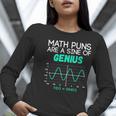 Math Puns Are a Sine Of Genius Math Teacher T-Shirt Women Long Sleeve T-Shirt, funny gift Math Puns Are a Sine Of Genius Math Teacher T-Shirt Women Long Sleeve T-Shirt, funny gift
