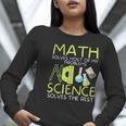 Math Solves Most Of My Problems Science Math Science Teacher Women Long Sleeve T-Shirt, Science Teacher Shirts, funny gift Math Solves Most Of My Problems Science Math Science Teacher Women Long Sleeve T-Shirt, Science Teacher Shirts, funny gift
