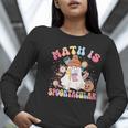 Math Is Spooktacular Math Teacher Spooky Halloween Women Long Sleeve T-Shirt, funny gift Math Is Spooktacular Math Teacher Spooky Halloween Women Long Sleeve T-Shirt, funny gift