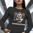 Math Teacher Chicken Mathemachicken Pun Women Long Sleeve T-Shirt, funny gift Math Teacher Chicken Mathemachicken Pun Women Long Sleeve T-Shirt, funny gift