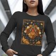 Math Turkey Teacher Thanksgiving Geometric Pi Equation Women Long Sleeve T-Shirt, funny gift Math Turkey Teacher Thanksgiving Geometric Pi Equation Women Long Sleeve T-Shirt, funny gift