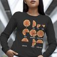 Maths Day Costume Idea Kids Teachers Pizza Slice Fraction Women Long Sleeve T-Shirt, funny gift