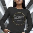 Montessori Children Grow In The Hands Of Teachers Women Long Sleeve T-Shirt, funny gift Montessori Children Grow In The Hands Of Teachers Women Long Sleeve T-Shirt, funny gift