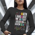 Music Teacher Music Math Language History Reading Science Women Long Sleeve T-Shirt, Science Teacher Shirts, History Teacher Shirts, funny gift