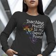 Music Teacher Women Long Sleeve T-Shirt, funny gift Music Teacher Women Long Sleeve T-Shirt, funny gift