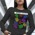 Nerdy Forms Nanotubes Chemistry Teacher Geek Women Long Sleeve T-Shirt, funny gift