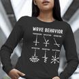 Nerdy Vintage Wave Behavior Physics Science Teacher Geek Men Women Girls Kids Women Long Sleeve T-Shirt, Science Teacher Shirts, funny gift Nerdy Vintage Wave Behavior Physics Science Teacher Geek Men Women Girls Kids Women Long Sleeve T-Shirt, Science Teacher Shirts, funny gift