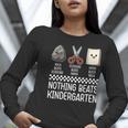 Nothing Beats Kindergarten Back To School Kids Teacher Women Long Sleeve T-Shirt, funny gift