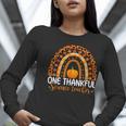 One Thankful Science Teacher Rainbow Boho Fall Thanksgiving Women Long Sleeve T-Shirt, Science Teacher Shirts, funny gift One Thankful Science Teacher Rainbow Boho Fall Thanksgiving Women Long Sleeve T-Shirt, Science Teacher Shirts, funny gift