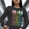 Para Tour Paraprofessional Squad Rock Teacher Back To School Women Long Sleeve T-Shirt, funny gift Para Tour Paraprofessional Squad Rock Teacher Back To School Women Long Sleeve T-Shirt, funny gift
