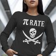 Pi Day Pi Rate Pirate For Teachers Women Long Sleeve T-Shirt, funny gift Pi Day Pi Rate Pirate For Teachers Women Long Sleeve T-Shirt, funny gift