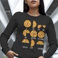 Pizza Slice Fraction Math Teacher Back To School Educational Women Long Sleeve T-Shirt, funny gift Pizza Slice Fraction Math Teacher Back To School Educational Women Long Sleeve T-Shirt, funny gift