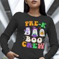 Pre-K Boo Crew Cute Ghost Halloween Costume Teacher Student For Men Women Kids Women Long Sleeve T-Shirt, funny gift Pre-K Boo Crew Cute Ghost Halloween Costume Teacher Student For Men Women Kids Women Long Sleeve T-Shirt, funny gift