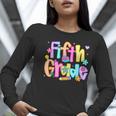 Preppy Fifth Grade Back To School 5th Grade Teacher Girl Boy Women Long Sleeve T-Shirt, funny gift Preppy Fifth Grade Back To School 5th Grade Teacher Girl Boy Women Long Sleeve T-Shirt, funny gift
