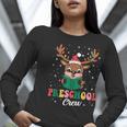 Preschool Crew Xmas Reindeer Teacher Student Christmas Women Long Sleeve T-Shirt, funny gift Preschool Crew Xmas Reindeer Teacher Student Christmas Women Long Sleeve T-Shirt, funny gift