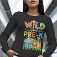 Preschool Teacher Kids Back To School Wild About Pre-K Women Long Sleeve T-Shirt, funny gift Preschool Teacher Kids Back To School Wild About Pre-K Women Long Sleeve T-Shirt, funny gift