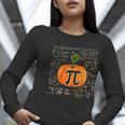 Pumpkin Pi Math Teacher Halloween Pumpkin Pi Women Long Sleeve T-Shirt, funny gift