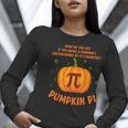 Pumpkin Pie Pi Math Teacher Shirt Halloween Men Adult Women Long Sleeve T-Shirt, funny gift
