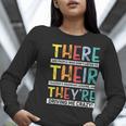 There Their They’Re Grammar Joke For English Teacher Student Women Long Sleeve T-Shirt, English Teacher Shirts, funny gift There Their They’Re Grammar Joke For English Teacher Student Women Long Sleeve T-Shirt, English Teacher Shirts, funny gift
