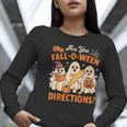 Retro Are You Fall O Ween Directions Ghost Teacher Spooky Women Long Sleeve T-Shirt, funny gift Retro Are You Fall O Ween Directions Ghost Teacher Spooky Women Long Sleeve T-Shirt, funny gift