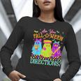 Retro Are You Falloween Direction Teacher Spooky Halloween Women Long Sleeve T-Shirt, funny gift Retro Are You Falloween Direction Teacher Spooky Halloween Women Long Sleeve T-Shirt, funny gift