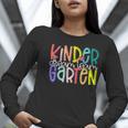 Retro Kindergarten Dream Team Back To School Teacher Kids Women Long Sleeve T-Shirt, funny gift