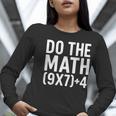 Retro Do The Math Teacher For Men Women Kid Boy Girl Women Long Sleeve T-Shirt, funny gift Retro Do The Math Teacher For Men Women Kid Boy Girl Women Long Sleeve T-Shirt, funny gift
