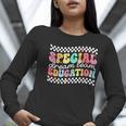 Retro Special Education Squad Groovy Dream Team SPED Teacher Women Long Sleeve T-Shirt, Groovy Teacher Shirts, funny gift Retro Special Education Squad Groovy Dream Team SPED Teacher Women Long Sleeve T-Shirt, Groovy Teacher Shirts, funny gift