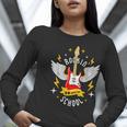 Rockin 50 Days Of School 50th Day Of School Teacher Student Men Women Girls Kids Women Long Sleeve T-Shirt, funny gift
