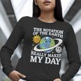 Rotation Of Earth Science Teacher Earth Day Men Women Women Long Sleeve T-Shirt, Science Teacher Shirts, funny gift Rotation Of Earth Science Teacher Earth Day Men Women Women Long Sleeve T-Shirt, Science Teacher Shirts, funny gift