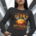 This Is My Scary Gym Teacher Costume Pumpkin Halloween Men Women Women Long Sleeve T-Shirt, funny gift