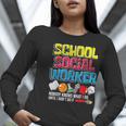 School Social Worker Teacher Caseworker Public Servant LSW Women Long Sleeve T-Shirt, funny gift School Social Worker Teacher Caseworker Public Servant LSW Women Long Sleeve T-Shirt, funny gift