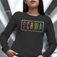 Schwa Teacher Reading Literacy For English Grammar Teachers Women Long Sleeve T-Shirt, English Teacher Shirts, funny gift Schwa Teacher Reading Literacy For English Grammar Teachers Women Long Sleeve T-Shirt, English Teacher Shirts, funny gift