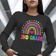 Second Grade Rainbow Girls Boys Teacher Team 2nd Grade Squad Women Long Sleeve T-Shirt, 2nd Grade Teacher Shirts, funny gift Second Grade Rainbow Girls Boys Teacher Team 2nd Grade Squad Women Long Sleeve T-Shirt, 2nd Grade Teacher Shirts, funny gift