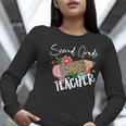 Second Grade Teacher Leopard Pencil 2nd Grade Women Teacher Women Long Sleeve T-Shirt, 2nd Grade Teacher Shirts, funny gift Second Grade Teacher Leopard Pencil 2nd Grade Women Teacher Women Long Sleeve T-Shirt, 2nd Grade Teacher Shirts, funny gift