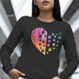 Sign Language Heart ASL For Deaf Teacher Women Long Sleeve T-Shirt, funny gift