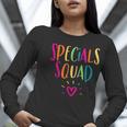 Specials Squad Art Music PE Tech Gym Teacher Team Women Long Sleeve T-Shirt, Pe Teacher Shirts, funny gift