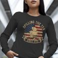 Spilling The Tea Since 1773 American History Teacher Vintage Women Long Sleeve T-Shirt, History Teacher Shirts, funny gift
