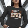 Spooky SPED Squad Special Education Teacher Halloween Ghost Women Long Sleeve T-Shirt, funny gift